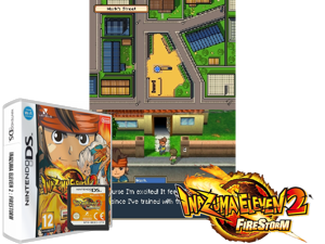 Inazuma Eleven 2 - Firestorm (Europe) Cover